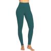 image:imageSunzel Sunzfly Workout Leggings for Women Tummy Control Compression Workout Gym Yoga Pants High Waist amp No Front Seam LycraForest Green