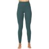 image:imageSunzel Sunzfly Workout Leggings for Women Tummy Control Compression Workout Gym Yoga Pants High Waist amp No Front Seam LycraJasper Green