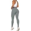 image:imageSunzel Sunzfly Workout Leggings for Women Tummy Control Compression Workout Gym Yoga Pants High Waist amp No Front Seam LycraPoppy Sead