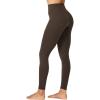 image:imageSunzel Sunzfly Workout Leggings for Women Tummy Control Compression Workout Gym Yoga Pants High Waist amp No Front Seam Lycra Seal Brown Medium 28