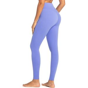 image:imageSunzel Nunaked Workout Leggings for Women Tummy Control Compression Workout Gym Yoga Pants High Waist amp No Front Seam Periwinkle Medium 26