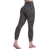 image:imageSustainable Butt Lifting Capri Leggings with Pockets for Women High Waisted No Front Seam Tummy Control Workout Yoga PantsLeopard Charcoal Gray