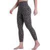 image:imageSustainable Butt Lifting Capri Leggings with Pockets for Women High Waisted No Front Seam Tummy Control Workout Yoga PantsLeopard Charcoal Gray