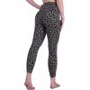 image:imageSustainable Butt Lifting Capri Leggings with Pockets for Women High Waisted No Front Seam Tummy Control Workout Yoga PantsLeopard Charcoal Gray