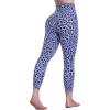 image:imageSustainable Butt Lifting Capri Leggings with Pockets for Women High Waisted No Front Seam Tummy Control Workout Yoga PantsLeopard Periwinkle