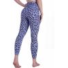 image:imageSustainable Butt Lifting Capri Leggings with Pockets for Women High Waisted No Front Seam Tummy Control Workout Yoga PantsLeopard Periwinkle