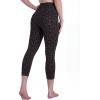 image:imageSustainable Butt Lifting Capri Leggings with Pockets for Women High Waisted No Front Seam Tummy Control Workout Yoga PantsLeopard Seal Brown