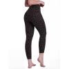 image:imageSustainable Butt Lifting Capri Leggings with Pockets for Women High Waisted No Front Seam Tummy Control Workout Yoga PantsLeopard Seal Brown