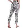 image:imageSustainable Butt Lifting Capri Leggings with Pockets for Women High Waisted No Front Seam Tummy Control Workout Yoga PantsLeopard White