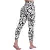 image:imageSustainable Butt Lifting Capri Leggings with Pockets for Women High Waisted No Front Seam Tummy Control Workout Yoga PantsLeopard White