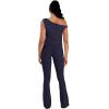 image:imageSunzel No Front Seam Flare Leggings for Women with Pockets Hidden Butt Lifting Scrunch Tummy Control Mini Flared Yoga PantsBaritone Blue