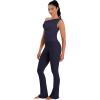 image:imageSunzel No Front Seam Flare Leggings for Women with Pockets Hidden Butt Lifting Scrunch Tummy Control Mini Flared Yoga PantsBaritone Blue