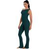 image:imageSunzel No Front Seam Flare Leggings for Women with Pockets Hidden Butt Lifting Scrunch Tummy Control Mini Flared Yoga PantsJasper Green
