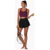 image:imageSunzel Sunzfly Sports Bra for Women Scoop Neck Crisscross Back Padded Low Impact Bras Tops for Workout Yoga GymCherry Red