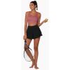 image:imageSunzel Sunzfly Sports Bra for Women Scoop Neck Crisscross Back Padded Low Impact Bras Tops for Workout Yoga GymRose Pink
