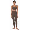 image:imageSunzel Sunzfly Sports Bra for Women Scoop Neck Crisscross Back Padded Low Impact Bras Tops for Workout Yoga GymSeal Brown