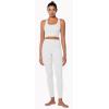 image:imageSunzel Sunzfly Sports Bra for Women Scoop Neck Crisscross Back Padded Low Impact Bras Tops for Workout Yoga GymWhite