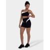 image:imageSunzel Colorblock Biker Shorts Women High Waist Tummy Control  Buttery Soft Squat Proof No Front Seam Workout Spandex ShortsBlack