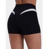 image:imageSunzel Colorblock Biker Shorts Women High Waist Tummy Control  Buttery Soft Squat Proof No Front Seam Workout Spandex ShortsBlack