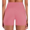 image:imageSunzel Hidden Butt Lifting Scrunch Biker Shorts 4No Front Seam High Waist Tummy Control Yoga Workout Gym Shorts with PocketsBubblegum Pink