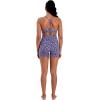 image:imageSunzel Hidden Butt Lifting Scrunch Biker Shorts Women with Pockets Crossover High Waist Yoga Gym Workout Tummy Control ShortsLeopard Periwinkle