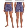 image:imageSunzel Sunlissia Hidden Butt Lifting Scrunch Biker Shorts Women Crossover High Waist Workout Shorts with Tummy ControlLeopard Periwinkle