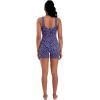 image:imageSunzel Sunlissia Hidden Butt Lifting Scrunch Biker Shorts Women Crossover High Waist Workout Shorts with Tummy ControlLeopard Periwinkle