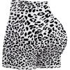 image:imageSunzel Sunlissia Hidden Butt Lifting Scrunch Biker Shorts Women Crossover High Waist Workout Shorts with Tummy ControlLeopard White