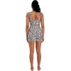 image:imageSunzel Sunlissia Hidden Butt Lifting Scrunch Biker Shorts Women Crossover High Waist Workout Shorts with Tummy ControlLeopard White