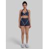 image:imageSunzel Womens Color Block Biker Shorts  High Waisted Tummy Control No Front Seam Squat Proof Yoga Workout ShortsAsh Blue
