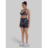 image:imageSunzel Womens Color Block Biker Shorts  High Waisted Tummy Control No Front Seam Squat Proof Yoga Workout ShortsAsh Blue