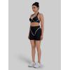 image:imageSunzel Womens Color Block Biker Shorts  High Waisted Tummy Control No Front Seam Squat Proof Yoga Workout ShortsBlack