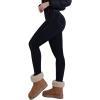 image:imageSunzel Leggings for Women Tummy Control Compression Workout High Waisted Yoga Pants with Back PocketsBlack