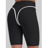 image:imageSunzel 9 Long Biker Shorts for Women High Waist Tummy Control No Front Seam Squat Proof Spandex Bike Workout Yoga Gym ShortBlack