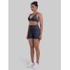 image:imageSunzel Booty Contouring Biker Shorts for Women  High Waist Tummy Control Soft Squat Proof Thong Seams Workout Gym SpandexAsh Blue