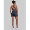 image:imageSunzel Booty Contouring Biker Shorts for Women  High Waist Tummy Control Soft Squat Proof Thong Seams Workout Gym SpandexAsh Blue