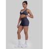 image:imageSunzel Booty Contouring Biker Shorts for Women  High Waist Tummy Control Soft Squat Proof Thong Seams Workout Gym SpandexAsh Blue
