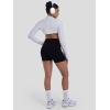 image:imageSunzel Booty Contouring Biker Shorts for Women  High Waist Tummy Control Soft Squat Proof Thong Seams Workout Gym SpandexBlack