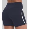 image:imageSunzel No Front Seam Biker Shorts for Women High Waisted Yoga Workout Gym Athletic Bike Running Shorts with Tummy ControlAsh Blue