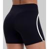image:imageSunzel No Front Seam Biker Shorts for Women High Waisted Yoga Workout Gym Athletic Bike Running Shorts with Tummy ControlBlack