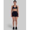 image:imageSunzel No Front Seam Biker Shorts for Women High Waisted Yoga Workout Gym Athletic Bike Running Shorts with Tummy ControlBlack