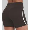 image:imageSunzel No Front Seam Biker Shorts for Women High Waisted Yoga Workout Gym Athletic Bike Running Shorts with Tummy ControlSeal Brown