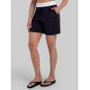 image:imageSunzel Womens Pleated Athletic Shorts with Pockets Elastic High Waist Flowy Wide Leg Workout Shorts for Yoga Running LoungeBlack