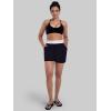 image:imageSunzel Womens Pleated Athletic Shorts with Pockets Elastic High Waist Flowy Wide Leg Workout Shorts for Yoga Running LoungeBlack