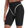 image:imageSunzel 9 Long Biker Shorts for Women High Waist Tummy Control No Front Seam Squat Proof Spandex Bike Workout Yoga Gym ShortBlack