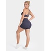 image:imageSunzel 5 No Front Seam High Waisted Tummy Control Biker Shorts Women  3D Contour Seams Lift Hips Buttery Soft FourWay Stretch Breathable Squat Proof Opaque No Ride Up Yoga Workout GymAsh Blue
