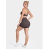 image:imageSunzel 5 No Front Seam High Waisted Tummy Control Biker Shorts Women  3D Contour Seams Lift Hips Buttery Soft FourWay Stretch Breathable Squat Proof Opaque No Ride Up Yoga Workout GymSeal Brown