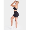 image:imageSunzel 5 No Front Seam High Waisted Tummy Control Biker Shorts Women  3D Contour Seams Lift Hips Buttery Soft FourWay Stretch Breathable Squat Proof Opaque No Ride Up Yoga Workout GymBlack