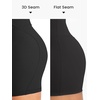 image:imageSunzel 5 No Front Seam High Waisted Tummy Control Biker Shorts Women  3D Contour Seams Lift Hips Buttery Soft FourWay Stretch Breathable Squat Proof Opaque No Ride Up Yoga Workout GymBlack
