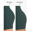 image:imageSunzel 5 No Front Seam High Waisted Tummy Control Biker Shorts Women  3D Contour Seams Lift Hips Buttery Soft FourWay Stretch Breathable Squat Proof Opaque No Ride Up Yoga Workout GymJasper Green